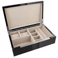 Stratton Wooden Watch Box with Mixed Compartments Natural