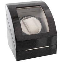 stratton wooden watch winder for 1 watch high gloss finish