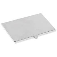 Stratton Chrome Plated Name Card Case