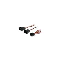 startechcom 12in 4 pin fan power splitter cable fm 031m molex molex