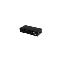 StarTech.com 2 Port DisplayPort Video Switch with Audio & IR Remote Control - 1 x DisplayPort Digital Video Out