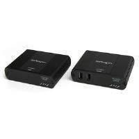 startech 2 port usb 20 extender over cat5 or cat6 up to 330ft 100m