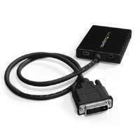 startech dvi to displayport adapter converter with audio 1920x1200