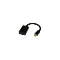 StarTech.com 6in Mini DisplayPort to DisplayPort Video Cable Adapter - M/F - Mini DisplayPort Male Digital Audio/Video - DisplayPort Female Digital Au