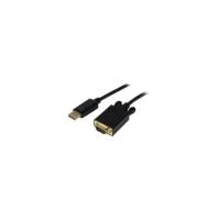 StarTech.com 6 ft DisplayPort to VGA Adapter Converter Cable - DP to VGA 1920x1200 - Black - 1 x DisplayPort Male Digital Audio/Video - 1 x HD-15 Male