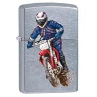 Street Chrome Racing Biker Zippo Lighter