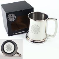 Stainless Steel Glass Base Celtic Tankard