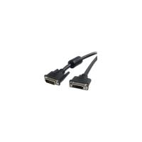 StarTech.com 10 ft DVI-I Dual Link Digital Analog Monitor Extension Cable M/F - 1 x Male - 1 x DVI-D Female Video - Black