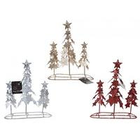 Star Design Tree Scene Christmas Decoration