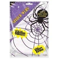 Stretchable Spiders Web White - 1 Spider Included 240084