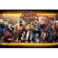 Street Fighter Game Characters Poster