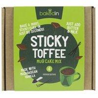 sticky toffee mug cake mix