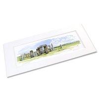 Stonehenge Watercolour Print