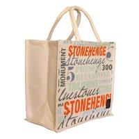 Stonehenge Typography Juco Bag