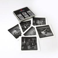 stonehenge coasters black white set of 6