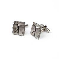 stonehenge pewter cufflinks