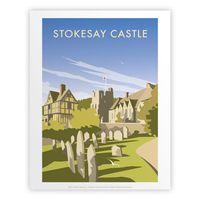 Stokesay Castle Print