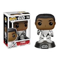 Star Wars The Force Awakens Stormtrooper Finn With Blaster Pop! Vinyl Figure
