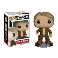 Star Wars The Force Awakens Han Solo Pop! Vinyl Bobble Head Figure