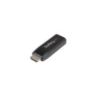 StarTech.com HDMI to VGA Converter with Audio - Compact Adapter - 1920x1200 - 1 x HDMI Male Digital Audio/Video - 1 x HD-15 Female VGA, 1 x Mini-phone