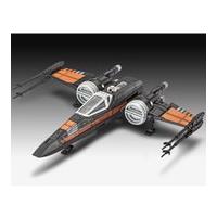 Star Wars The Force Awakens Poe\'s X-Wing Fighter Build And Play Model Kit