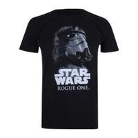 star wars rogue one mens trooper glare t shirt black s
