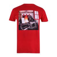 Star Wars Men\'s Vader Piano T-Shirt - Red - S