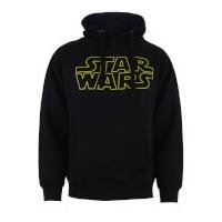 Star Wars Boys\' Logo Hoody - Black - 7-8 Years