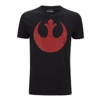 Star Wars Men\'s Rebel Alliance T-Shirt - Black - S