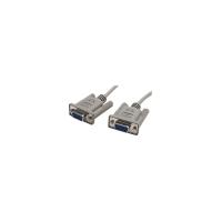 StarTech.com 10 ft DB9 RS232 Serial Null Modem Cable F/F - 1 x DB-9 Female - 1 x DB-9 Female