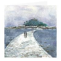 St Michael\'s Mount Christmas Card