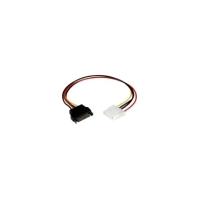 startechcom 12in sata to molex lp4 power cable adapter fm for hard dri ...