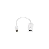 StarTech.com Mini DisplayPort to HDMI 4K Audio / Video Converter - mDP 1.2 to HDMI Active Adapter for Mac Book Pro / Mac Book Air - 4K @ 30 Hz - White