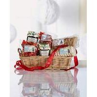 stkew white willow hamper