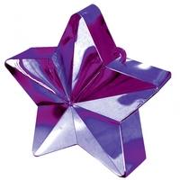 star balloon weight purple