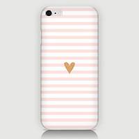Stripe Love Pattern Phone Case Back Cover Case for iPhone6 Plus Case