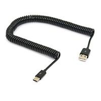 Stretch 3m USB-C 3.1 Type C Male to Standard USB 2.0 A Male Data Cable for Nokia N1 Tablet Mobile Phone
