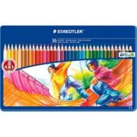 Staedtler Noris Club - Coloured Pencils in Tin Case, 36 pcs