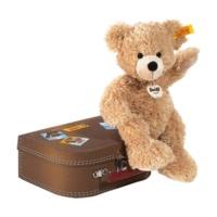 Steiff Teddy Bear Fynn in suitcase 28 cm