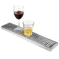 Stainless Steel Long Drip Tray (Pack of 6)