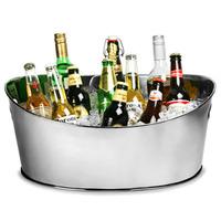 Stainless Steel Oval Party Tub Medium (Case of 4)