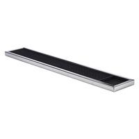 Stainless Steel Framed Rubber Bar Mat 60.5cm