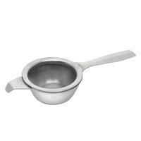 Stainless Steel 18/8 Tea Strainer & Bowl (Single)