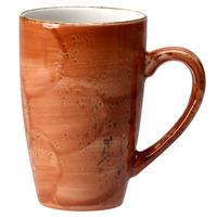 steelite craft quench mug terracotta 10oz 280ml single