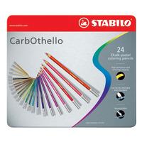 STABILO Tinned Art Products Carbothello Chalk Pastel Coloured Penc...