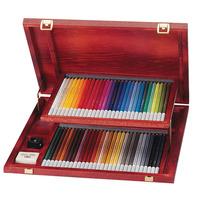 stabilo art products carbothello wooden case 60 chalk pastel colo