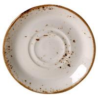 steelite craft double well saucer white 165cm single