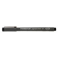 staedtler 308 07 9 pigment liner pen black 07mm