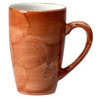 steelite craft quench mug terracotta 10oz 280ml case of 24