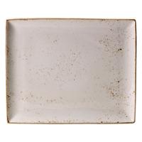 steelite craft rectangular platter white 33 x 27cm single